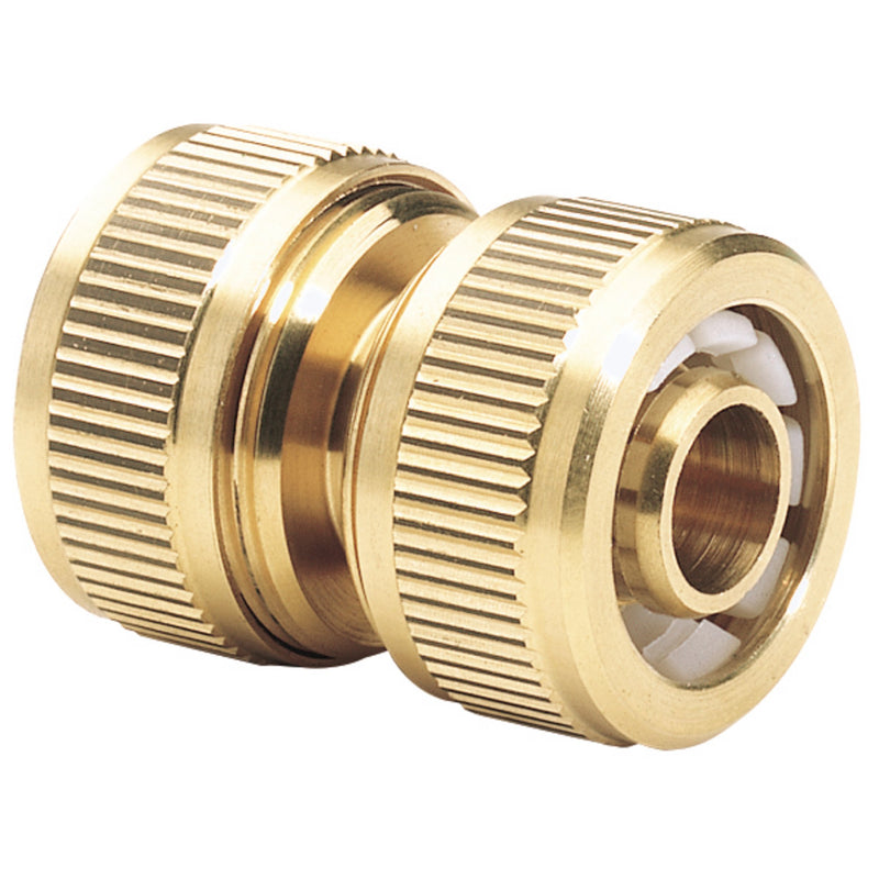 DR-36203 — Brass Hose Repair Connector, 1/2"