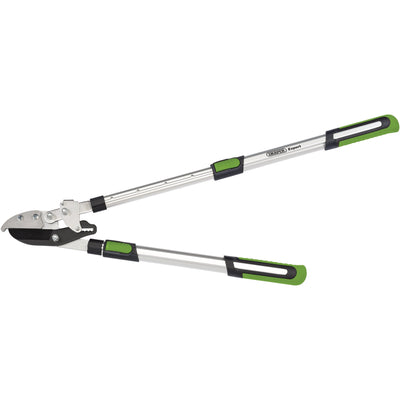 DR-36826 — Draper Expert Telescopic Soft Grip Anvil Ratchet Action Loppers with Aluminium Handles