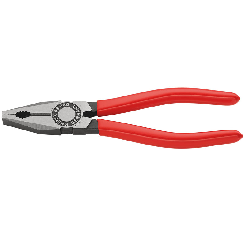 DR-36895 — KNIPEX 03 01 180 SBE Combination Pliers, 180mm