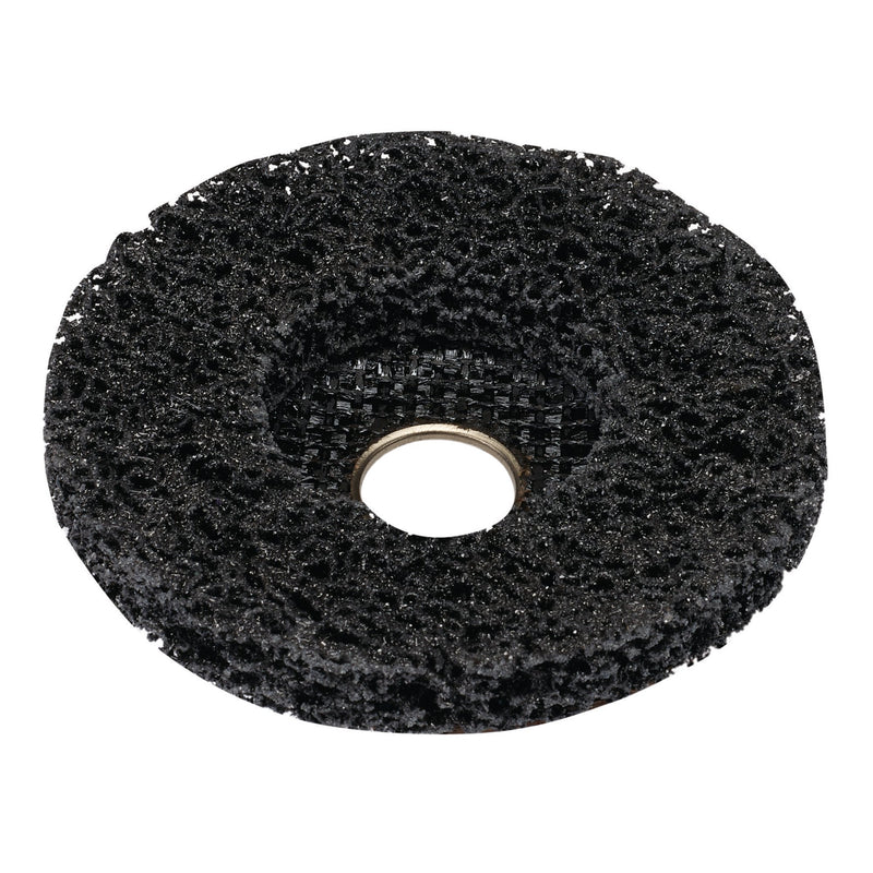 DR-37607 — Polycarbide Strip Disc, 115mm, 22.23mm, 180 Grit, Black