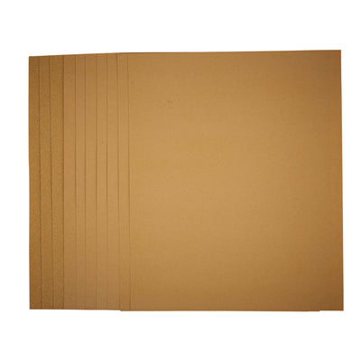 DR-37781 — General Purpose Sanding Sheets, 230 x 280mm, Assorted Grit (Pack of 10)