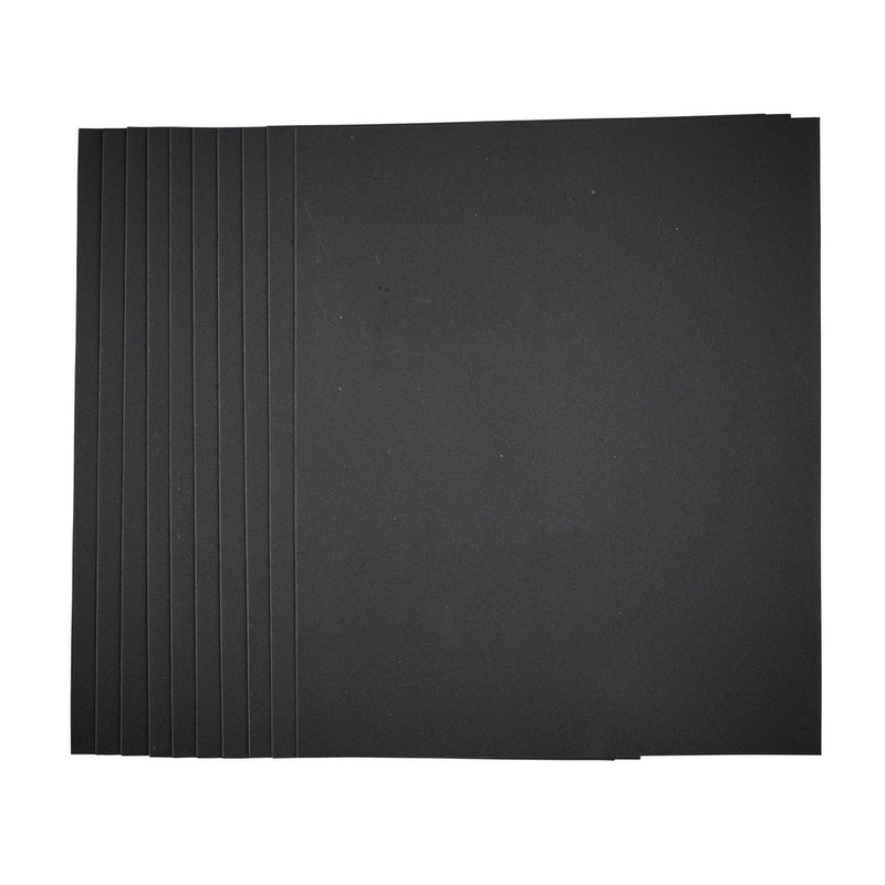 DR-37782 — Wet and Dry Sanding Sheets, 230 x 280mm, 320 Grit (Pack of 10)