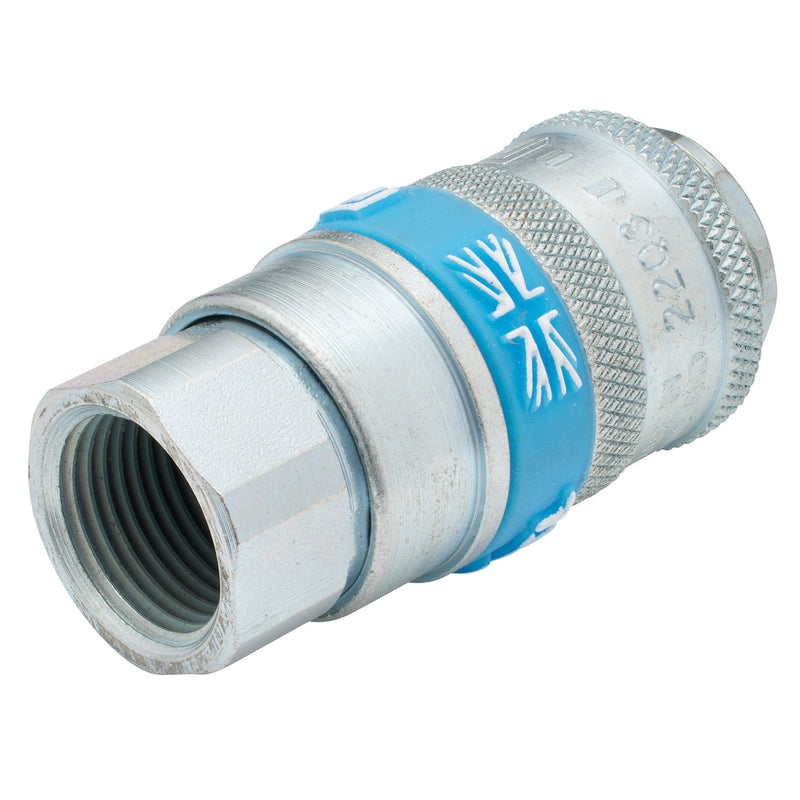 DR-37829 — 3/8" Female Thread PCL Parallel Airflow Coupling (Sold Loose)