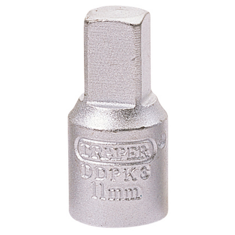 DR-38322 — Square Drain Plug Key, 3/8" Sq. Dr., 11mm