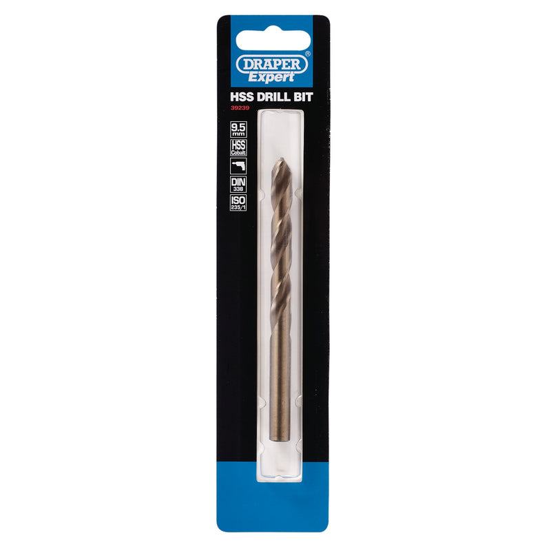 DR-39239 — Draper Expert HSS Cobalt Drill Bit, 9.5 x 230mm