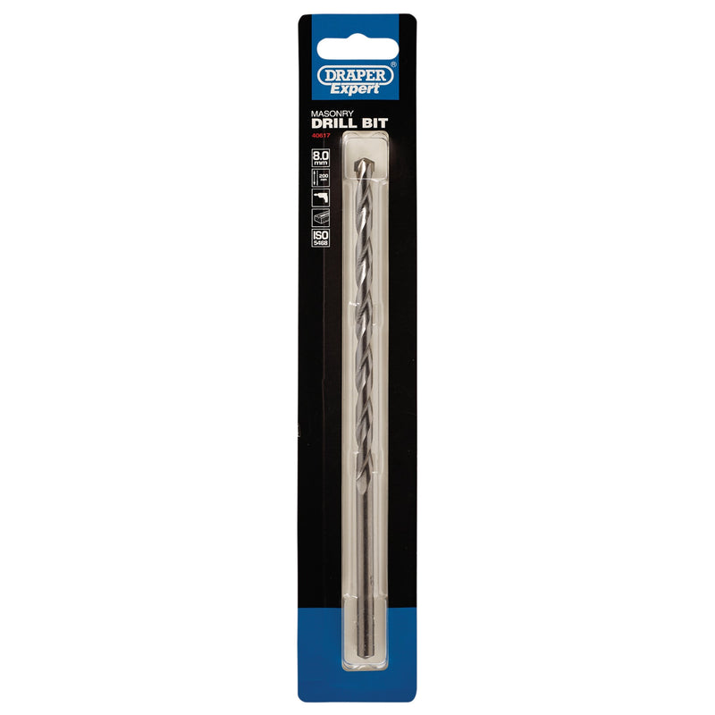 DR-40617 — Draper Expert Masonry Drill Bit, 8 x 200mm