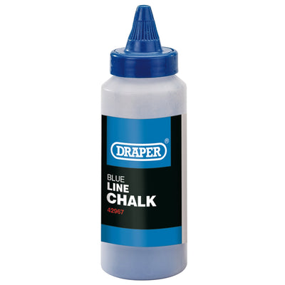 DR-42967 — Plastic Bottle of Blue Chalk for Chalk Line, 115g