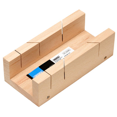 DR-45238 — Beechwood Mitre Box, 225 x 70 x 50mm