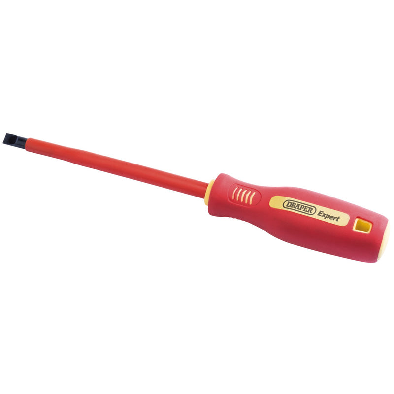 DR-46526 — Fully Insulated Plain Slot Screwdriver, 8 x 150mm (Sold Loose)