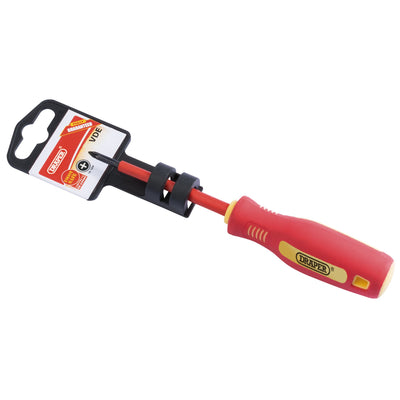 DR-46527 — Fully Insulated Soft Grip Cross Slot Screwdriver, No.0 x 75mm
