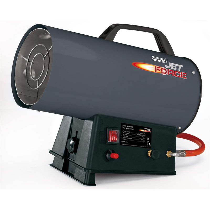 DR-47063 — Jet Force Propane Space Heater, 34,000 BTU/10 kW