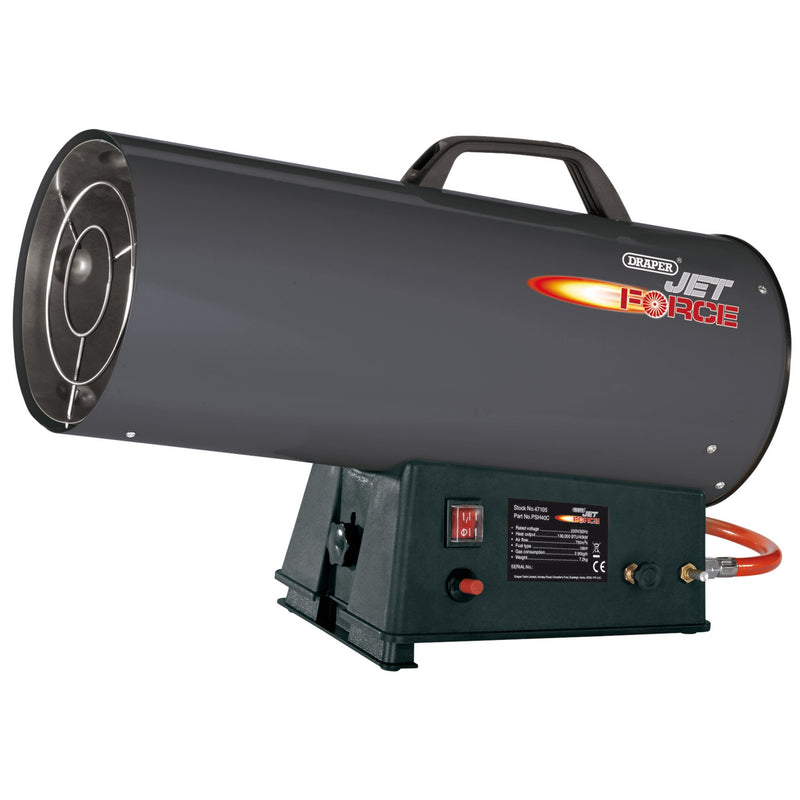 DR-47105 — Jet Force Propane Space Heater, 136,000 BTU/40 kW