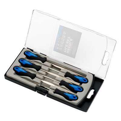 DR-47817 — Soft Grip Diamond Needle File Set, 150mm (6 Piece)