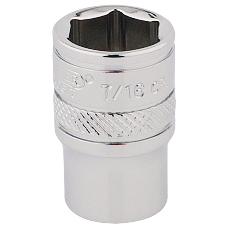 DR-48942 — Draper Expert HI-TORQ® 6 Point Socket, 1/4" Sq. Dr., 7/16"