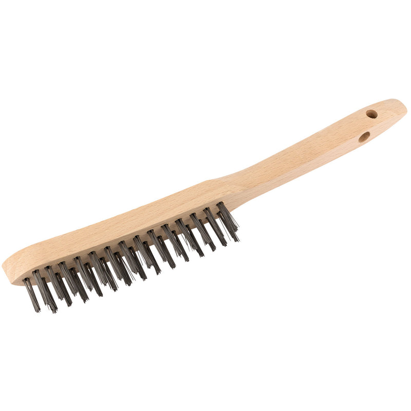 DR-50934 — Wire Scratch Brush, 2 Row, 290mm