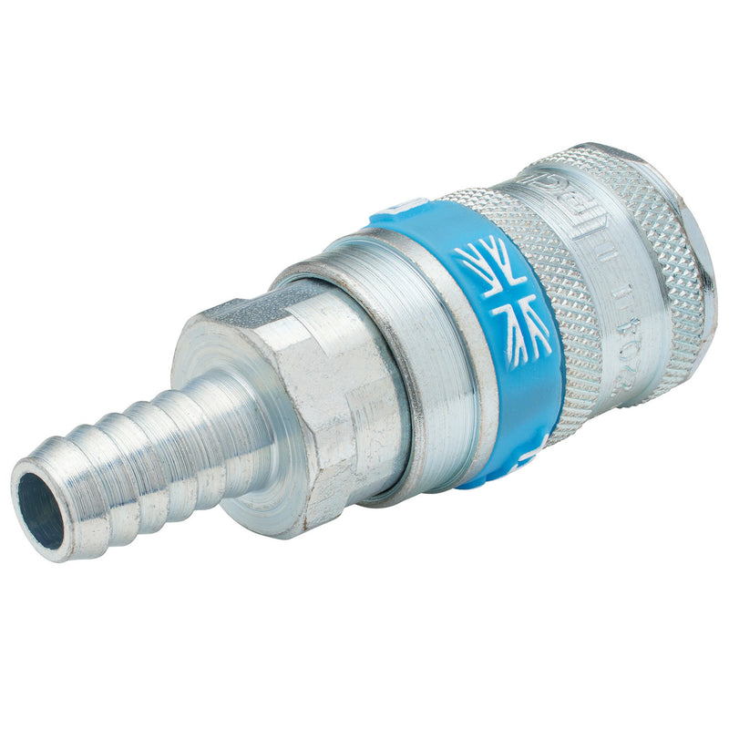 DR-51417 — 3/8" Bore Vertex Air Line Coupling with Tailpiece (Sold Loose)