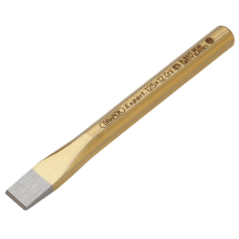DR-51546 — Draper Expert Octagonal Flat Cold Chisel, 12 x 125mm