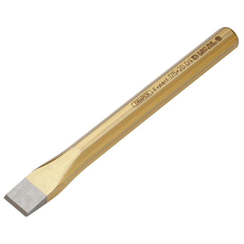 DR-51570 — Draper Expert Octagonal Flat Cold Chisel, 20 x 175mm