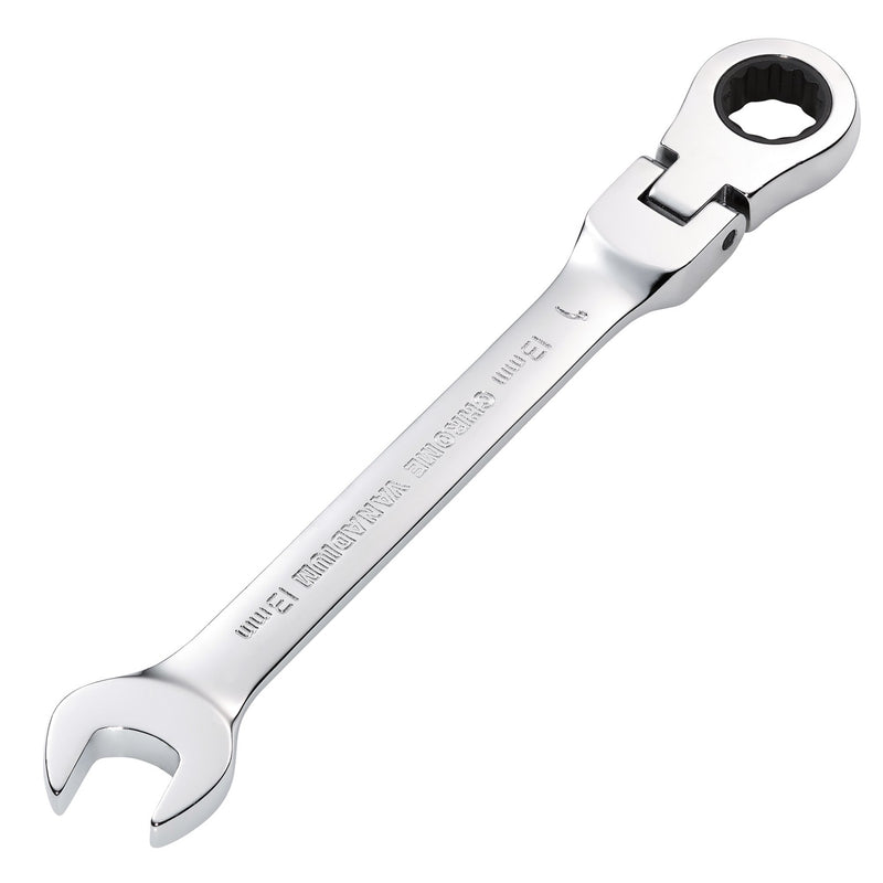 DR-52014 — Draper HI-TORQ® Metric Flexible Head Ratcheting Combination Spanner, 13mm