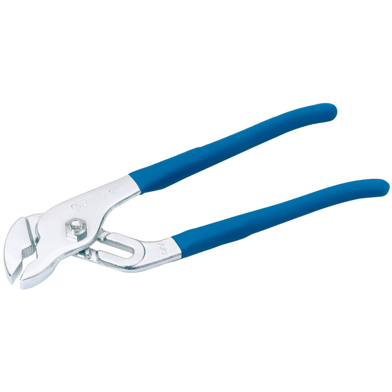 DR-52406 — Water Pump Pliers with "No Nip" handles, 240mm, 33mm Capacity