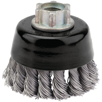 DR-52631 — Draper Expert Steel Twist Knot Wire Cup Brush, 60mm, M14