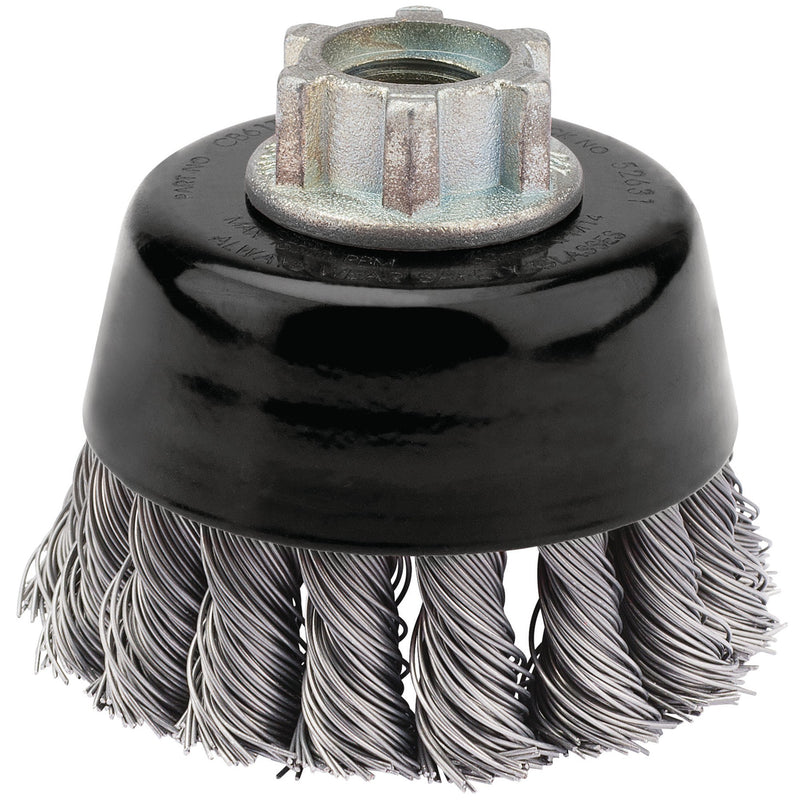 DR-52631 — Draper Expert Steel Twist Knot Wire Cup Brush, 60mm, M14
