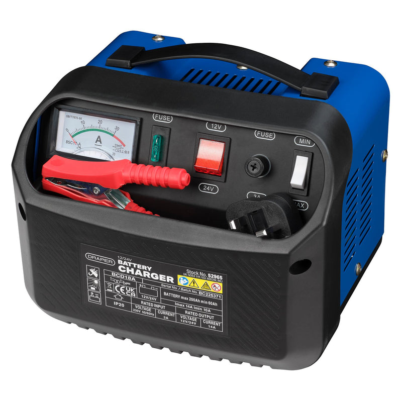 DR-52965 — 12/24V Battery Charger, 10-14A