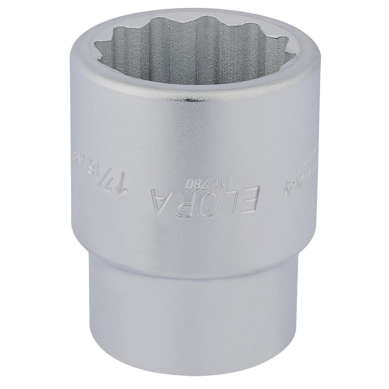 DR-53045 — Elora Bi-Hexagon Socket, 1" Sq. Dr., 1.7/16"