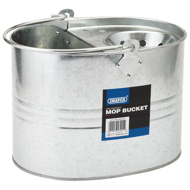 DR-53245 — Galvanised Mop Bucket, 9L