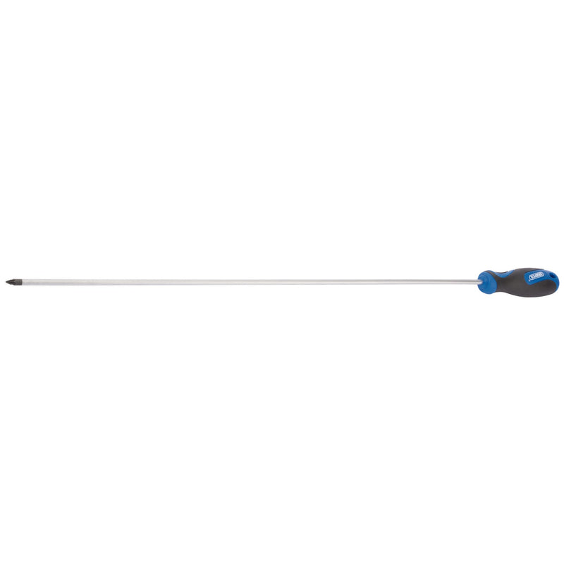 DR-53487 — Extra Long Reach Soft Grip PZ Type Screwdriver, No.1 x 450mm