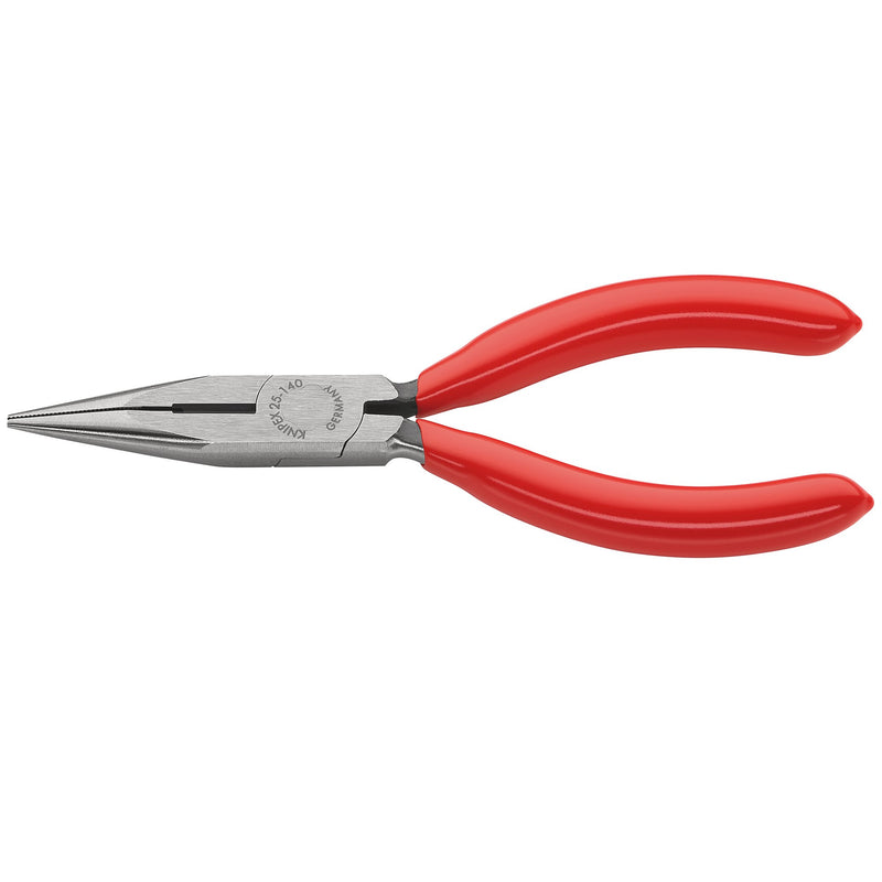 DR-55407 — KNIPEX 25 01 140 SB Snipe Nose Side Cutting Pliers, 140mm