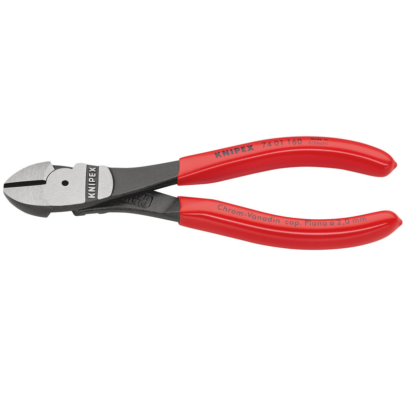 DR-55522 — KNIPEX 74 01 160 SB High Leverage Diagonal Cutter, 160mm