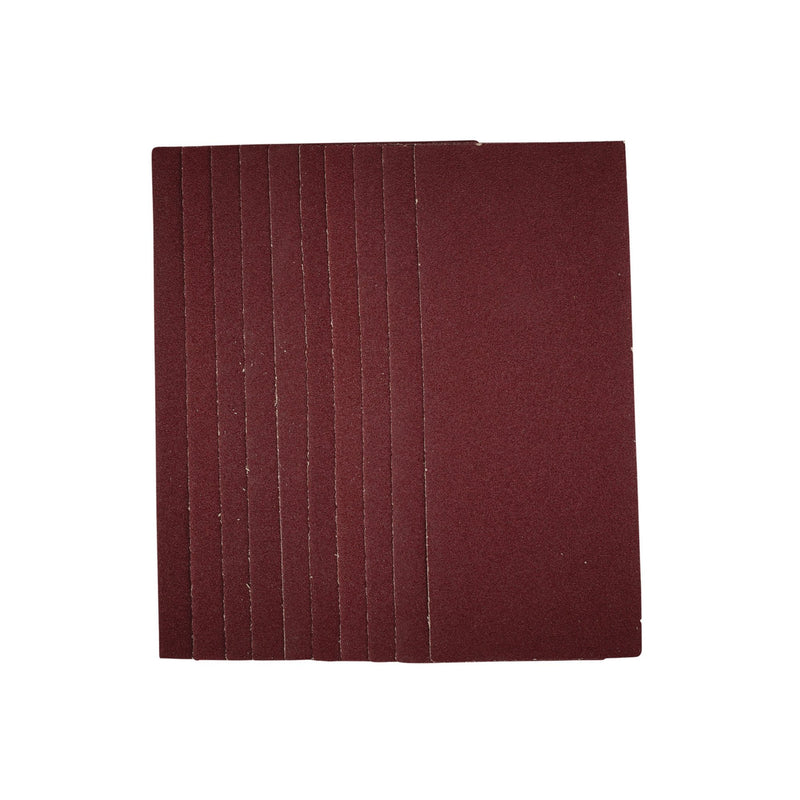 DR-55748 — 1/3 Sanding Sheets, 93 x 230mm, 80 Grit (Pack of 10)