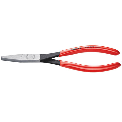 DR-56041 — KNIPEX 28 01 200 Long Reach Needle Nose Pliers plastic coated black atramentized, 200mm