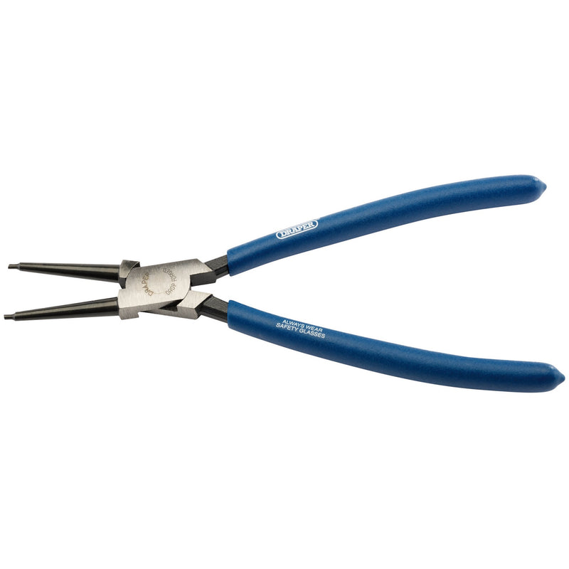 DR-56418 — Straight Internal Circlip Pliers, 225mm