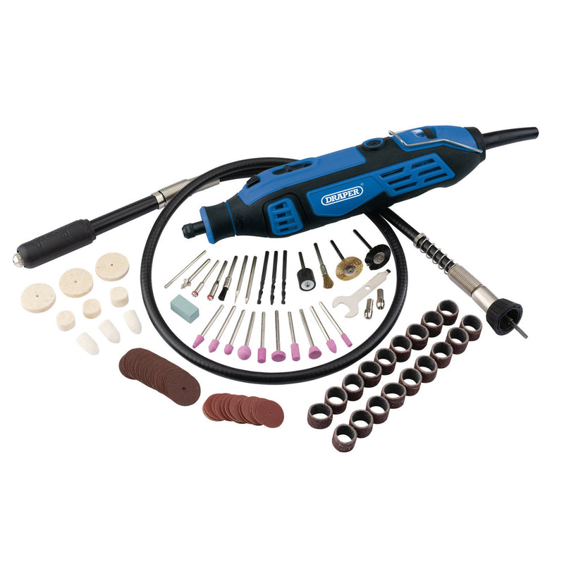 DR-58300 — 230V Rotary Multi-Tool Kit, 180W (111 Piece)