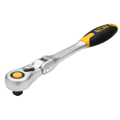 DR-58750 — Elora Quick Release Soft Grip Reversible Ratchet with Flexible Head, 1/2" Sq. Dr., 305mm