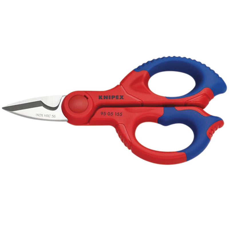 DR-59771 — KNIPEX 95 05 155 SB Electricians' Shears, 155mm