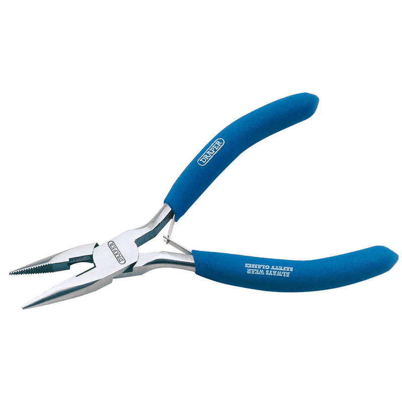 DR-60740 — Carbon Steel Long Nose Pliers, 125mm