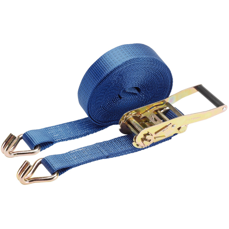 DR-60953 — Ratchet Tie Down Strap, 10m x 50mm, 2500kg