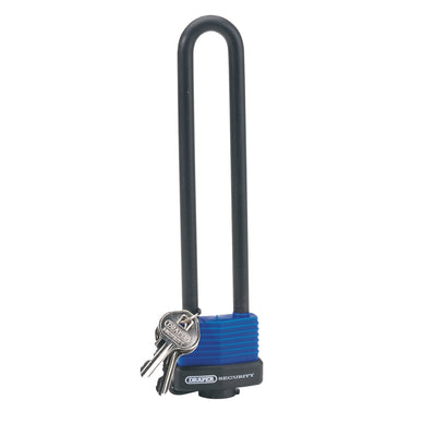 DR-62952 — U Bar Extra Long Shackle Lock with 2 Keys