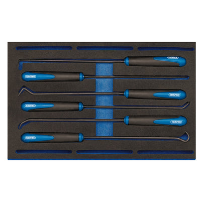 DR-63494 — Long Reach Hook and Pick Set in 1/4 Drawer EVA Insert Tray (6 Piece)