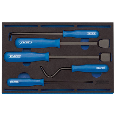 DR-63497 — Scraper and Remover Set in 1/4 Drawer EVA Insert Tray (5 Piece)