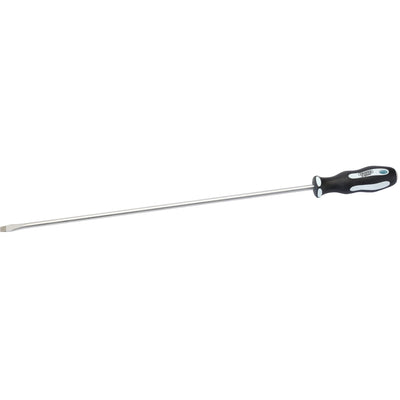 DR-63592 — Draper Expert Plain Slot Extra Long Reach Soft Grip Screwdriver, 8 x 450mm