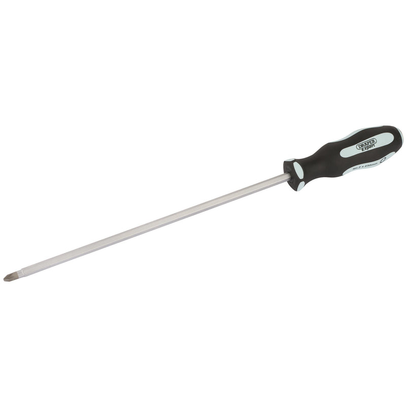 DR-63596 — Draper Expert 'Pound Thru' PZ TYPE Soft Grip Screwdriver, No.2 x 250mm