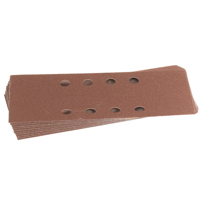 DR-63630 — 232 x 92mm 60 Grit Aluminium Oxide Sanding Sheets for 63128 Random Orbit Sander (Pack of 10)