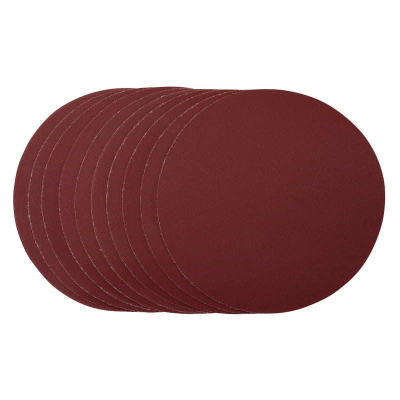 DR-63797 — Sanding Discs, 180mm, Hook & Loop, 400 Grit, (Pack of 10)
