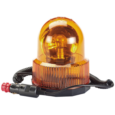 DR-63877 — 12V Magnetic Base Rotating Beacon, 300 Lumens