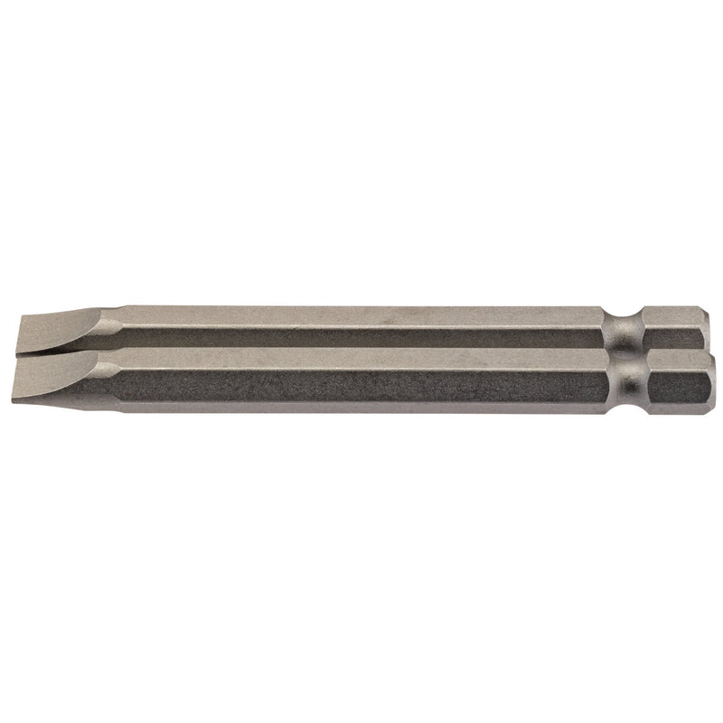 DR-64309 — Plain Slot Insert Bit, 6.5mm, 1/4" Hex, 75mm Long (Pack of 2)