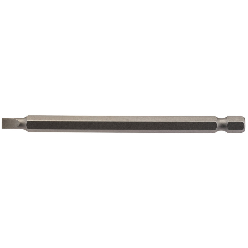 DR-64344 — Plain Slot Insert Bit, 4.5mm, 1/4" Hex, 100mm Long (Pack of 1)